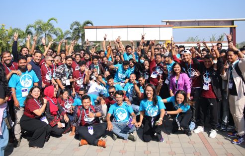 WordCamp Nepal 2022 attendee group photo
